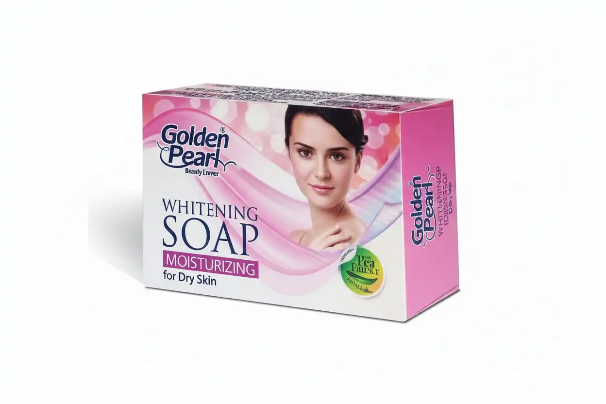GOLDEN PEARL PINK WHITENING SOAP MOISTURIZING DRY SKIN 100G